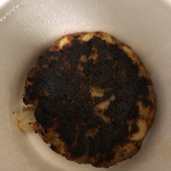 Red Lobster - A burnt Crab Cake. A waste of money and a JOKE! - Seafood Near Me - Tucker, Georgia