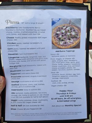 Menu photo 6 Spinning Dough Oakland, CA