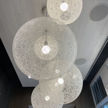 Ocean Hai - The lights in our private room - New American Near Me - Clearwater Beach, Florida
