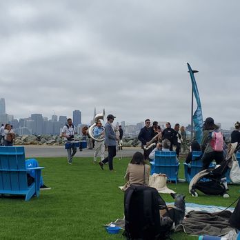 Off the Grid Treasure Island - Live music (band performing in the crowd) - Food Stands Near Me - San Francisco, California Off the Grid Treasure Island - Live music (band performing in the crowd) - Food Stands Near Me - San Francisco, California