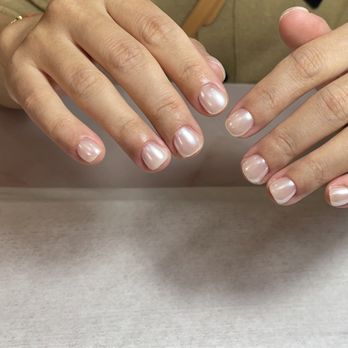 Aiko Nails - pearl powder style - Nail Technicians Near Me - Milpitas, California Aiko Nails - pearl powder style - Nail Technicians Near Me - Milpitas, California