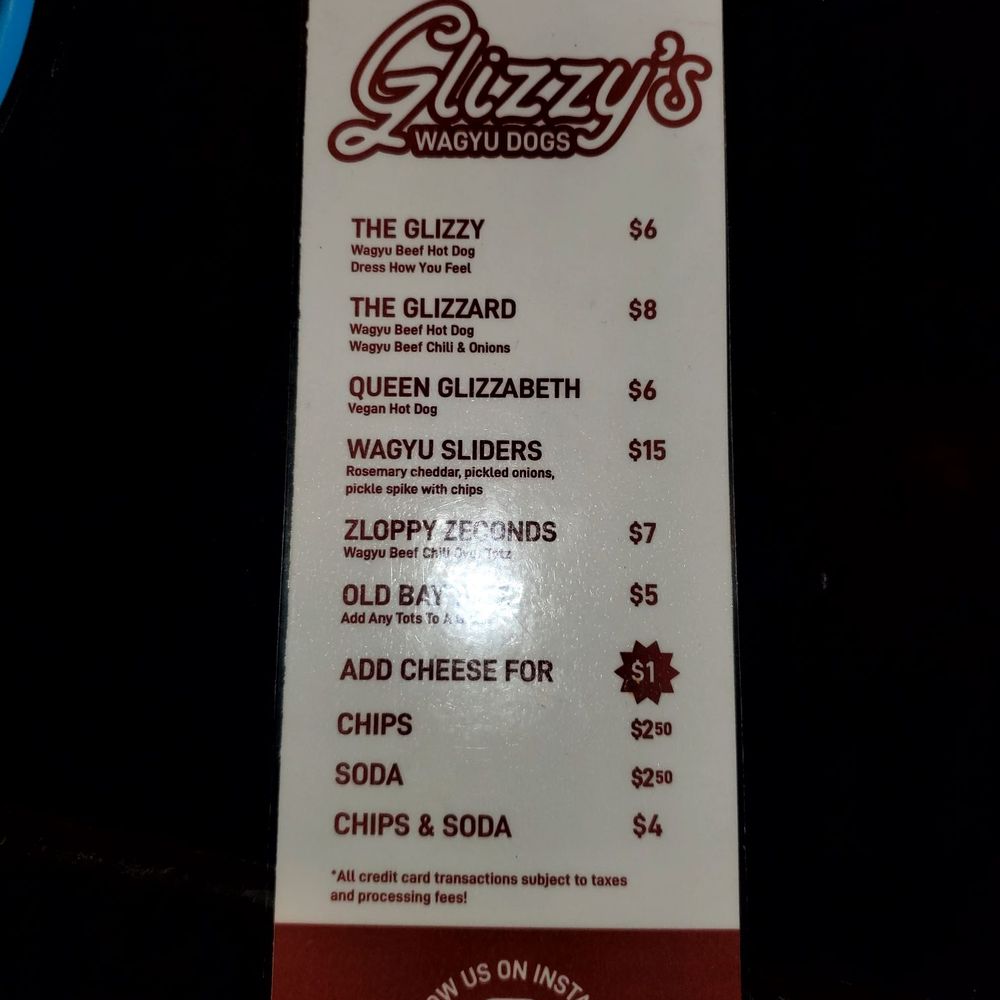 Zissimos Bar - Hotdog menu. - Bars Near Me - Baltimore, Maryland Zissimos Bar - Hotdog menu. - Bars Near Me - Baltimore, Maryland