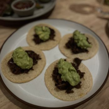 Suerte - We cannot stop dreaming about these Suadero tacos with confit wagyu brisket- order more!!! - Mexican Near Me - Austin, Texas Suerte - We cannot stop dreaming about these Suadero tacos with confit wagyu brisket- order more!!! - Mexican Near Me - Austin, Texas