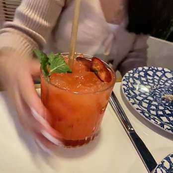 Strawberry Moon - strawberry drink alc - Mediterranean Near Me - Miami Beach, Florida Strawberry Moon - strawberry drink alc - Mediterranean Near Me - Miami Beach, Florida