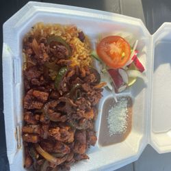 Taqueria La Vaquita - Pollo al pastor Plate