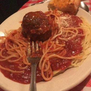 Mama Cozza's - My daughters spaghetti - hugeeee the meatball was amazing melted in your mouth - Italian Near Me - Anaheim, California