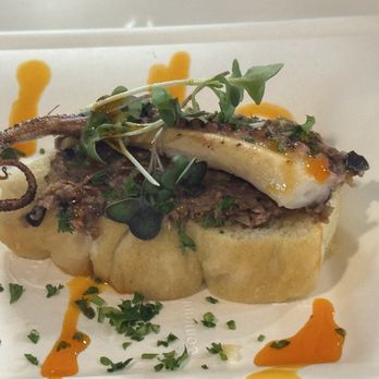 Paseo - Octopus & Olive tapenade - Spanish Near Me - Greenville, South Carolina Paseo - Octopus & Olive tapenade - Spanish Near Me - Greenville, South Carolina