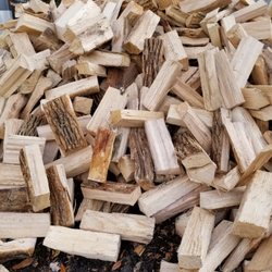 Angel's Garden Center - One of the 250 cords of firewood we sell every year