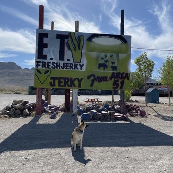 E.T. Fresh Jerky - Our puppy is the flying saucer isn't real - Souvenir Shops Near Me - Hiko, Nevada E.T. Fresh Jerky - Our puppy is the flying saucer isn't real - Souvenir Shops Near Me - Hiko, Nevada