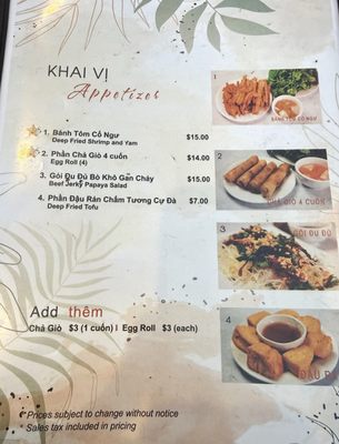 Menu photo 1 Binh Minh Restaurant Garden Grove, CA Menu photo 1 Binh Minh Restaurant Garden Grove, CA