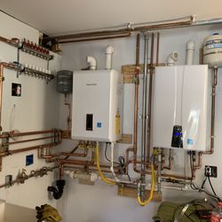 Starving Plumbers - Installed Radiant Heat & Tankless Water Heater