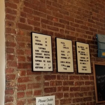 Pizza by Lucilles - Full menu - Pizza Near Me - New York, New York