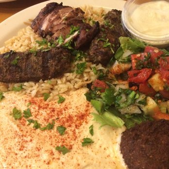 Aladdin's Eatery - Mixed platter - Lebanese Near Me - Cincinnati, Ohio