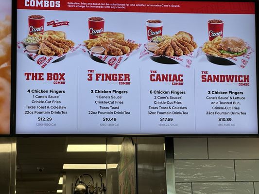 Menu photo 1 Raising Cane's Chicken Fingers Boynton Beach, FL Menu photo 1 Raising Cane's Chicken Fingers Boynton Beach, FL