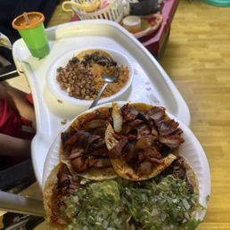 Pastor, asada, & cabeza tacosssss
