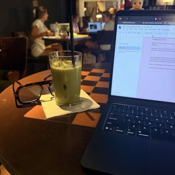 La Ménagère - Iced matcha latte - Cocktail Bars Near Me - Florence, FI La Ménagère - Iced matcha latte - Cocktail Bars Near Me - Florence, FI