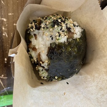 SnowBall RiceBall - Shiitake mushrooms and egg onigiri - Desserts Near Me - Austin, Texas SnowBall RiceBall - Shiitake mushrooms and egg onigiri - Desserts Near Me - Austin, Texas