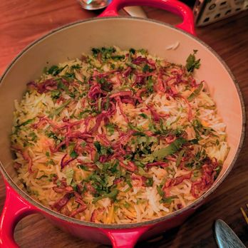 Adda - Goat Biryani ($46) - Indian Near Me - New York, New York Adda - Goat Biryani ($46) - Indian Near Me - New York, New York