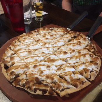 Chicago Pizza Tours - S'mores pizza from our second stop, Flo and Santos, my kids went insane over it. - Tours Near Me - Chicago, Illinois Chicago Pizza Tours - S'mores pizza from our second stop, Flo and Santos, my kids went insane over it. - Tours Near Me - Chicago, Illinois