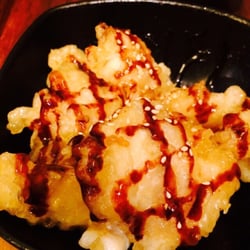 Sushi Garden - Fried calamari - sickly sweet!