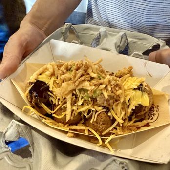 Dodger Stadium - Cheese and guacamole Takoyako!! - Stadiums & Arenas Near Me - Los Angeles, California
