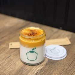 Tong Sui - T42 Roasted Yam Coconut Pudding with Creme Brulee