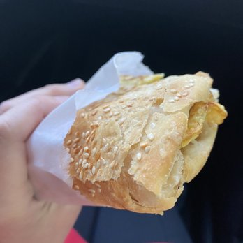 Huge Tree Pastry - Check out the awesome flaky sesame bread with egg inside - Taiwanese Near Me - Monterey Park, California Huge Tree Pastry - Check out the awesome flaky sesame bread with egg inside - Taiwanese Near Me - Monterey Park, California