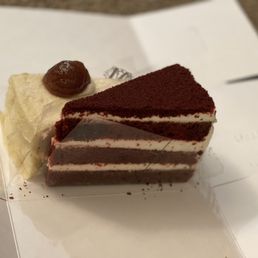 Slice Red Velvet Cake