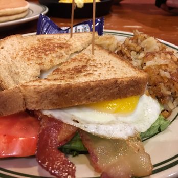 Flapjack's Pancake Cabin - BLT & E Sandwich - Breakfast & Brunch Near Me - Pigeon Forge, Tennessee