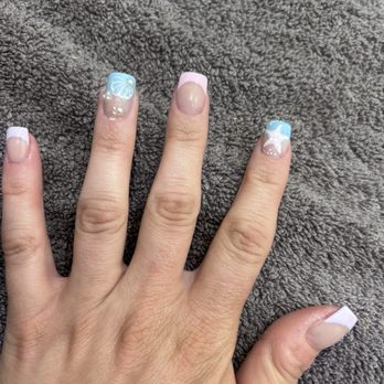 Elite Nail Spa - Under the sea nails - Nail Salons Near Me - Acworth, Georgia