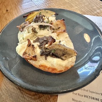 Monteverde - Artichoke and Sunchoke Crostini - Italian Near Me - Chicago, Illinois Monteverde - Artichoke and Sunchoke Crostini - Italian Near Me - Chicago, Illinois