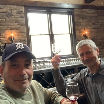 The Blind Horse Winery - Two old guys enjoying their wine tasting - Wine Tasting Room Near Me - Kohler, Wisconsin The Blind Horse Winery - Two old guys enjoying their wine tasting - Wine Tasting Room Near Me - Kohler, Wisconsin
