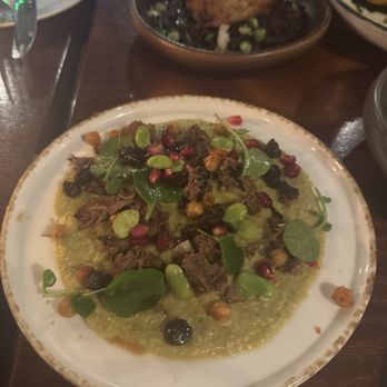 Jacques Restaurant - Venison hummus with pomegranate (cannot remember real name) - Mediterranean Near Me - Cork, Colorado