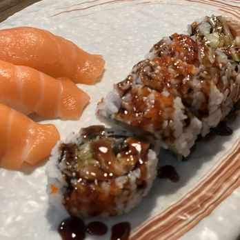 Sushi Ai - Maryland roll and salmon nigiri - Sushi Bars Near Me - Ballwin, Missouri Sushi Ai - Maryland roll and salmon nigiri - Sushi Bars Near Me - Ballwin, Missouri