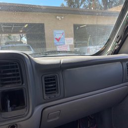 Not the best photo, but in line getting the old truck checked! Not the best photo, but in line getting the old truck checked!