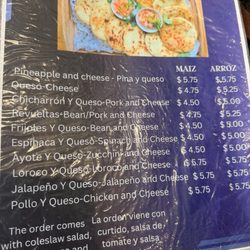 Menu.