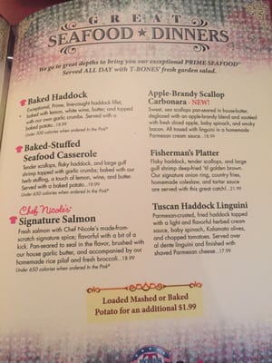Menu photo 5 T-BONES Great American Eatery Salem, NH Menu photo 5 T-BONES Great American Eatery Salem, NH