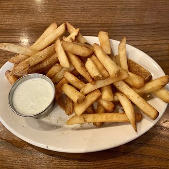 Saltgrass Steak House - Parmesan Truffle Fries with a side of ranch - Steakhouses Near Me - Baton Rouge, Louisiana Saltgrass Steak House - Parmesan Truffle Fries with a side of ranch - Steakhouses Near Me - Baton Rouge, Louisiana