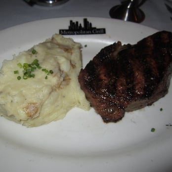 Metropolitan Grill - 18 oz prime ribeye - between medium rare and medium - American Near Me - Seattle, Washington