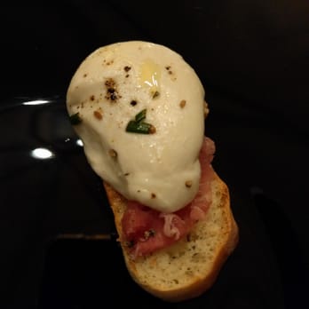Gourmet East Bay - Mozzarella & prosciutto crostini - Local Flavor Near Me
