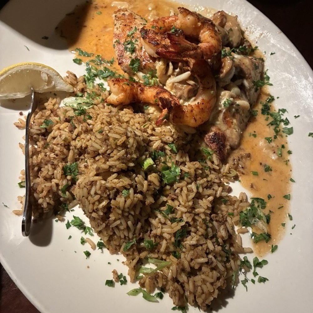 Pappadeaux Seafood Kitchen - Texas Redfish Pontchartrain - Cajun/Creole Near Me - Westmont, Illinois Pappadeaux Seafood Kitchen - Texas Redfish Pontchartrain - Cajun/Creole Near Me - Westmont, Illinois