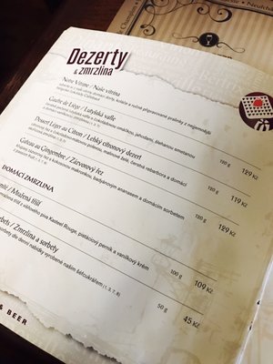 Menu photo 5 Bruxx Prague, PR
