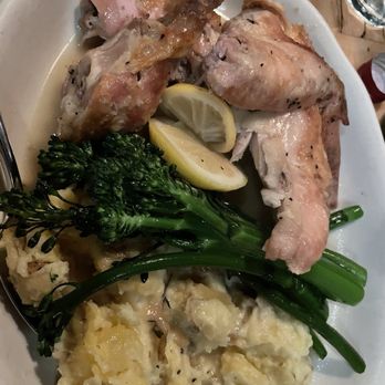 Bar 'Cino Newport - roasted lemon-scented chicken - Bars Near Me - Newport, Rhode Island