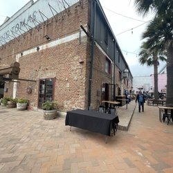 La Concheria - The front of the restaurant.