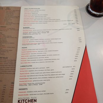 Kitchen Counter & Bar by Wolfgang Puck - Menu - American Near Me - Cancún, ROO