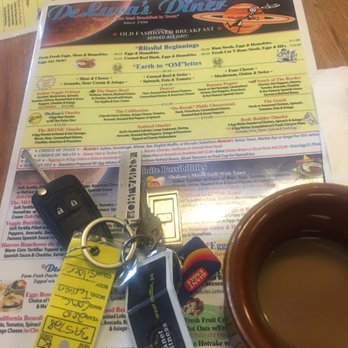DeLuca's Diner - Menu with keys - Breakfast & Brunch Near Me - Pittsburgh, Pennsylvania DeLuca's Diner - Menu with keys - Breakfast & Brunch Near Me - Pittsburgh, Pennsylvania