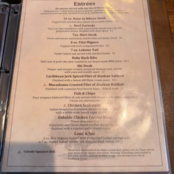 Oakside - Seafood Near Me - Big Bear Lake, California