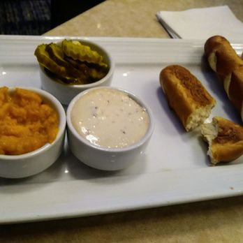 Article One Lounge - Pretzels with "beer cheese fondue" and "whole grain mustard". Yuck - Lounges Near Me - Washington, DC, District of Columbia Article One Lounge - Pretzels with "beer cheese fondue" and "whole grain mustard". Yuck - Lounges Near Me - Washington, DC, District of Columbia
