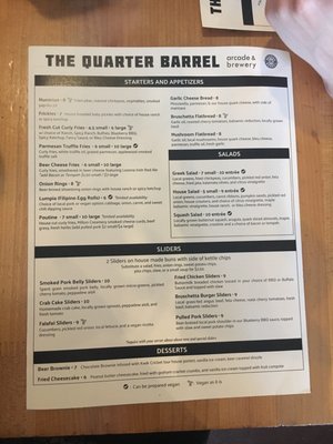 The Quarter Barrel Arcade & Brewery by null