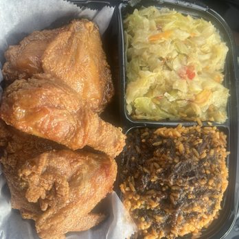 Angie's Soul House - Fried Chicken Yellow Rice Collard Greens - Soul Food Near Me - West Babylon, New York Angie's Soul House - Fried Chicken Yellow Rice Collard Greens - Soul Food Near Me - West Babylon, New York